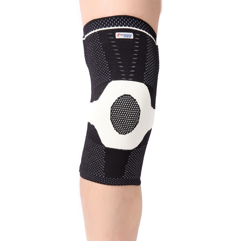 New far infrared heating health knitting knee stabilizer knee pads  sports support brace protector  free shipping  #knee1413
