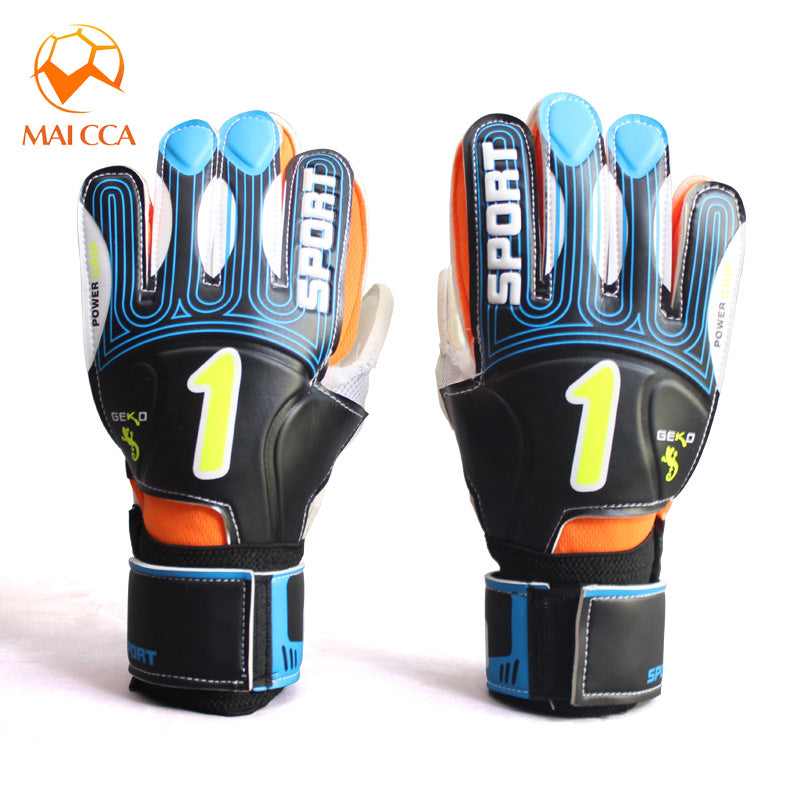MAICCA Adult Professional kids Goalkeeper Gloves Soccer Football Thick Latex Finger Protection Soccer Football Goalie Gloves