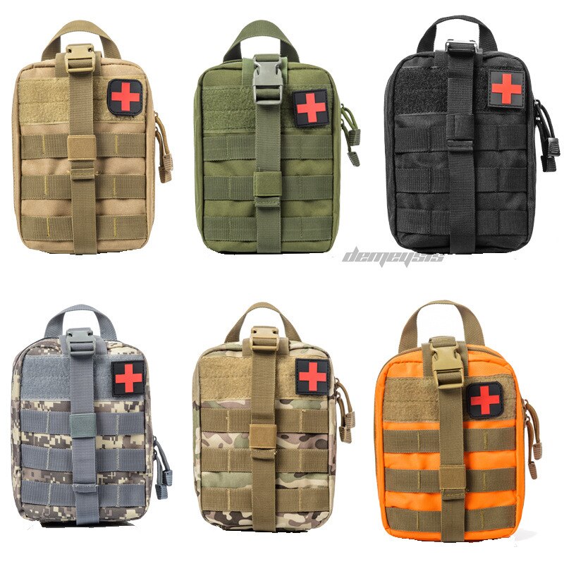 Outdoor Sports Military Travel First Aid Kit Tactical Hunting Hiking Medical Bags Camping Climbing Emergency Case Survival Kits