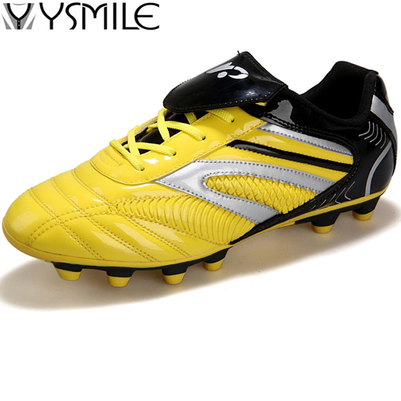 Long Spikes Cleats Turf Leather Kids Sneakers Boys Soccer Shoes Children Football Shoes Outdoor Child Sports Trainer Shoes Boy