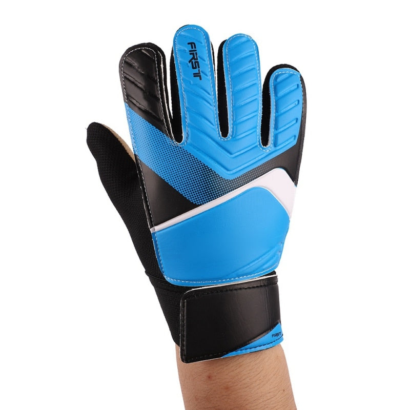 2018 new Children\'s section goalkeeper non-slip gloves non-slip material durable thin section Children sports soccer gloves
