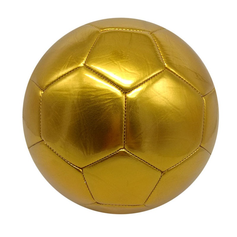 Football soccer size 5 training  golden football for Lawn training team sport