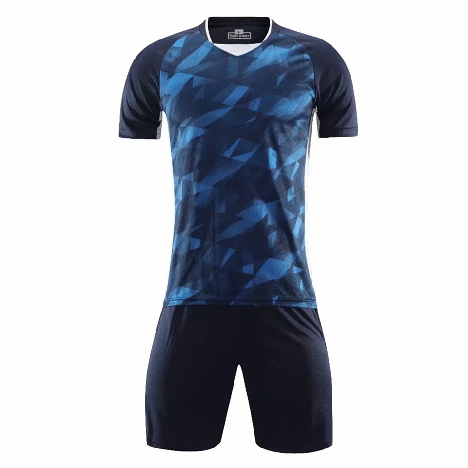 Adult Women Men Kids Child Soccer Volleyball Football Jersey Set Suit Shirts Uniform Shorts Sport Kit Clothing Custom Printing