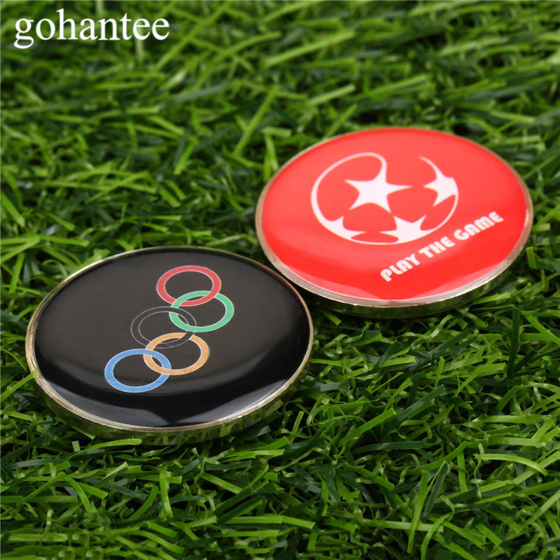 1pc Soccer Accessories Football Soccer Referee Selected Edges Toss Coin Table Tennis/Soccer Match Referees Double Sides gohantee
