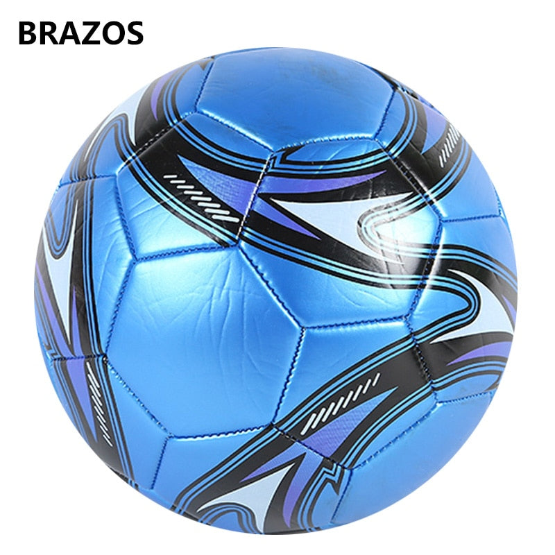 Size 5 Leather Soccer Ball Official Training Football Ball Competition Balls Outdoor Adult Student Foot Game Futebol Voetbal