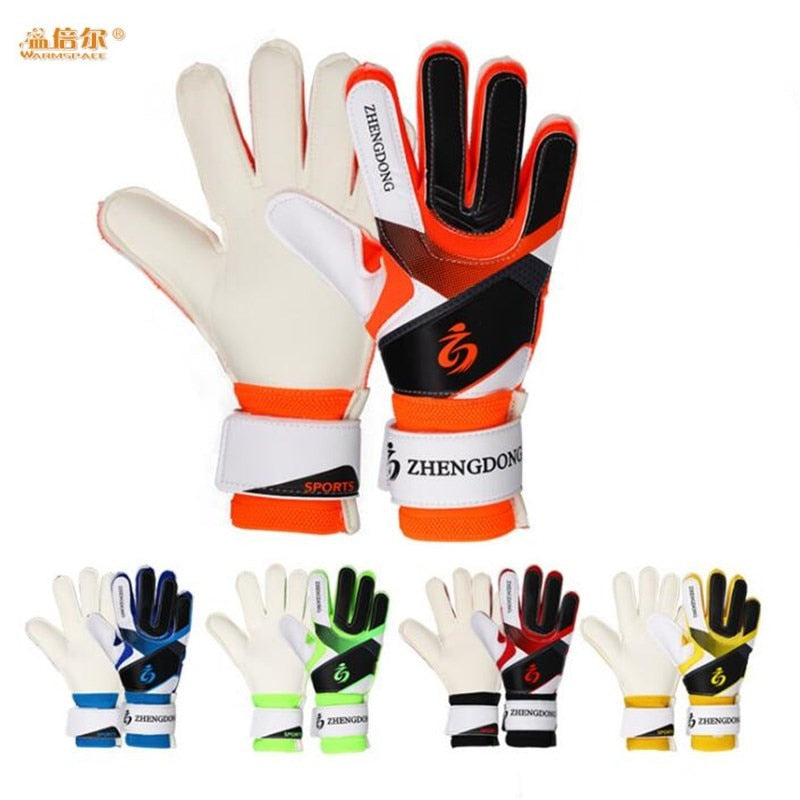 Adult Football Fans Pro Training&Competition Goalkeeper Gloves,Non-slip Foaming PU Latex Soccer Gloves,Children Goalie Gloves