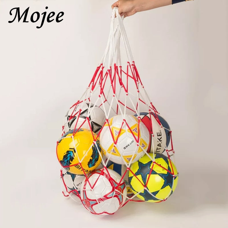 1 Piece Portable Polypropylene Football Net Holder Capacity 10 Balls Soccer Football Net Training Outdoor Sporting Volleyball